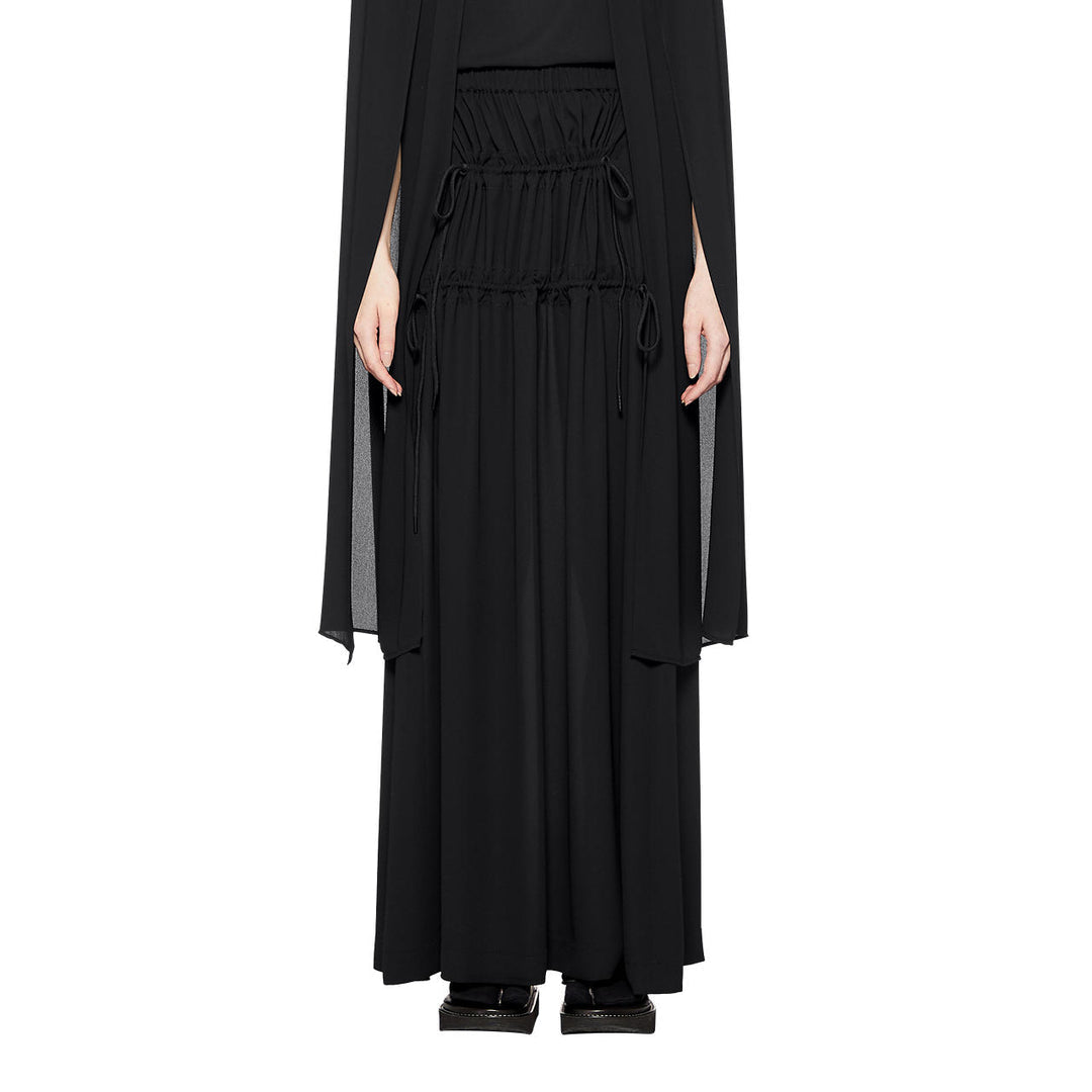 (WMNS) Onitsuka Tiger WS Long Skirt 'Black' 2182A984-001