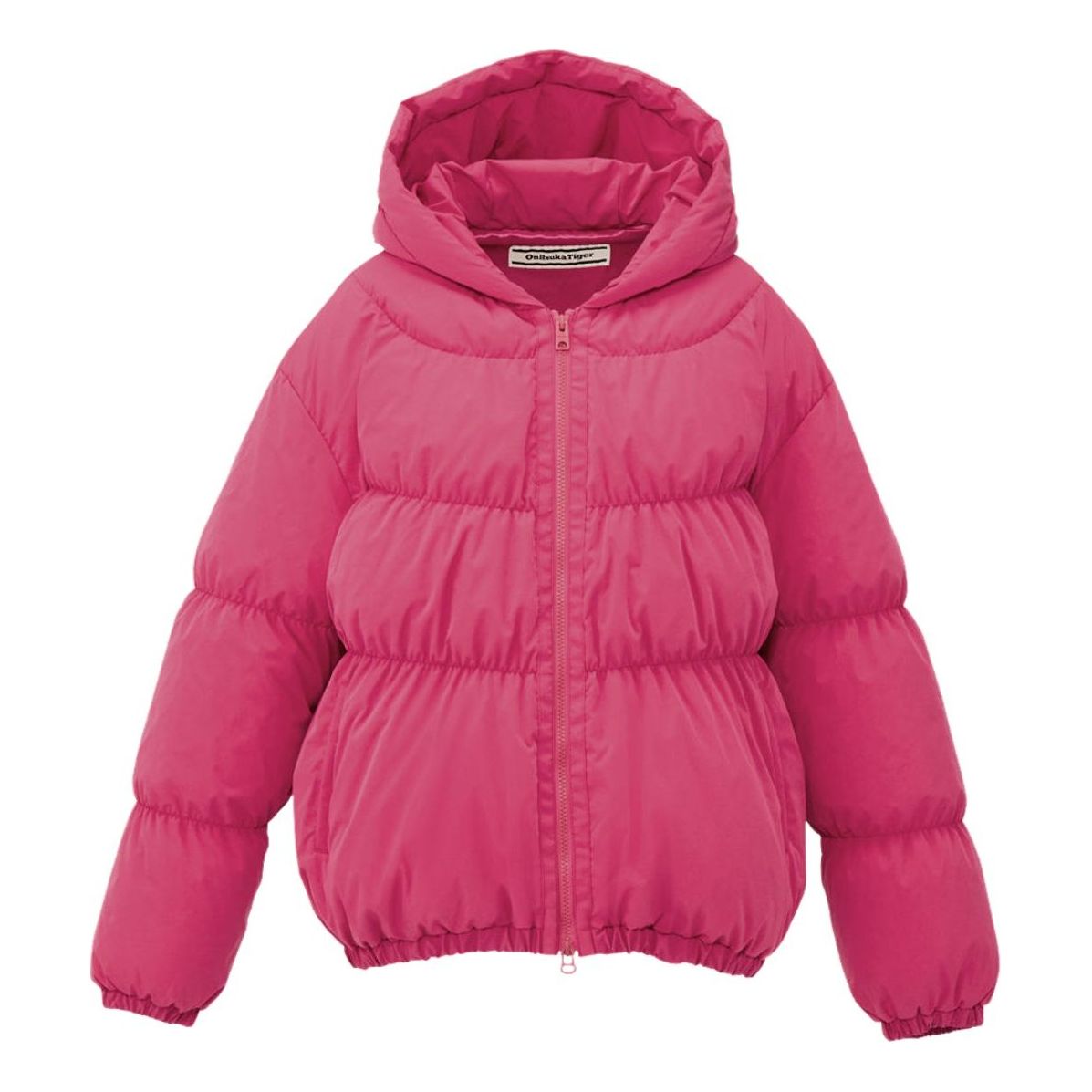 (WMNS) Onitsuka Tiger Hooded Down Jacket 'Pink' 2182B560-700