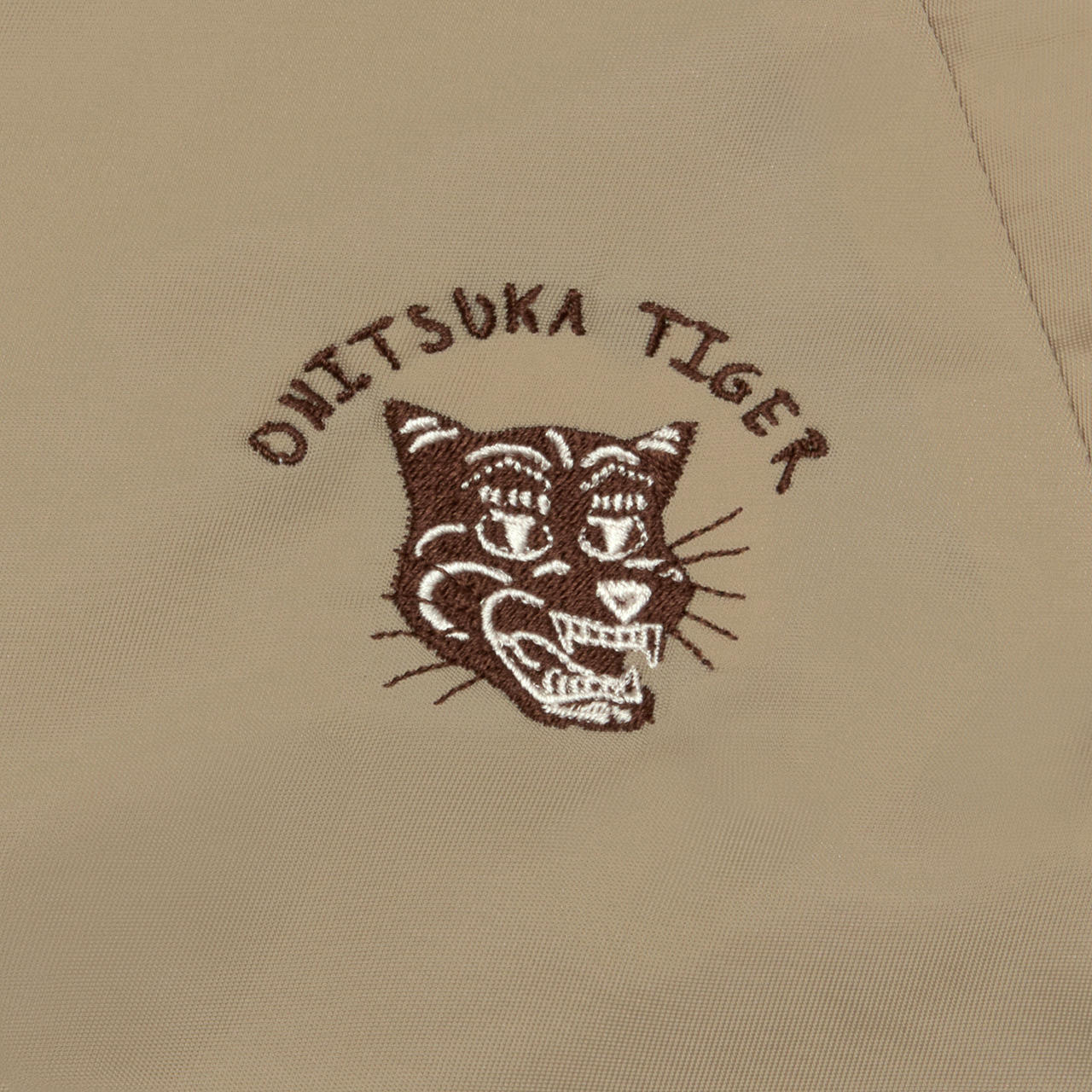 (WMNS) Onitsuka Tiger Tiger Head Embroidered Flight Jacket 'Khaki' 2182B562-250