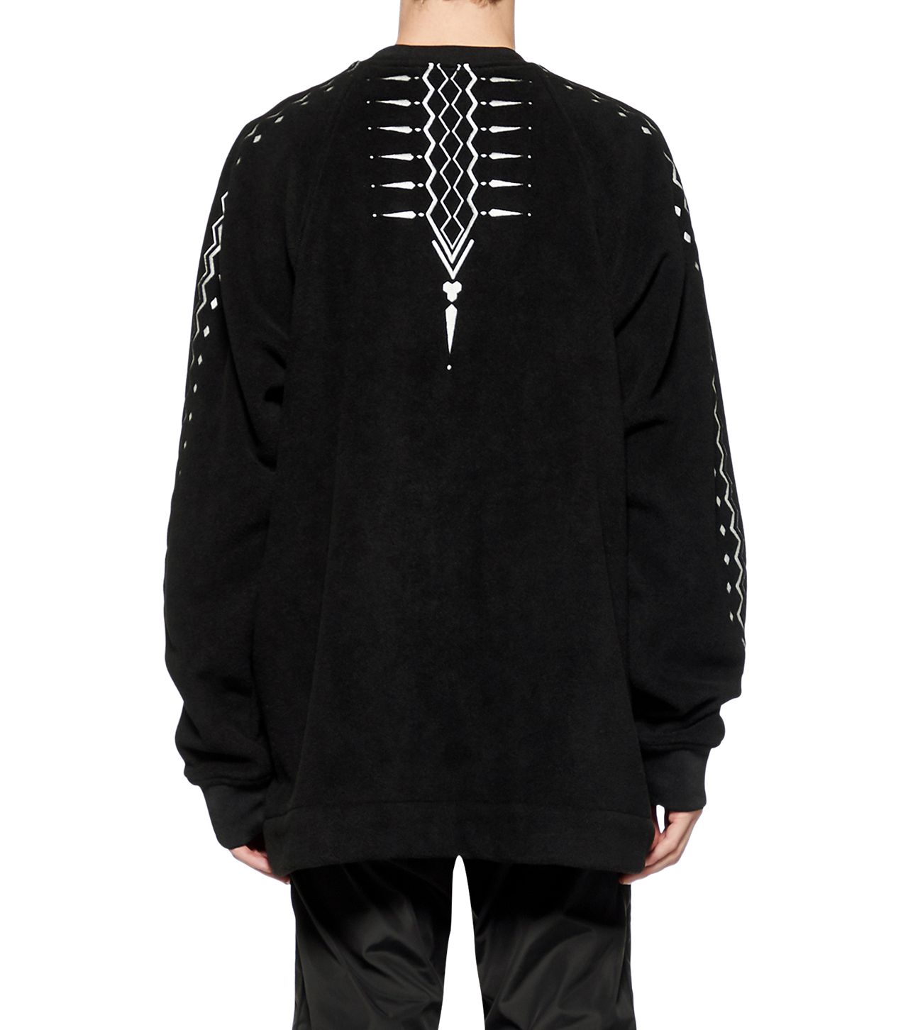 Onitsuka Tiger Oversized Sweatshirt 'Black White' 2183B014-001