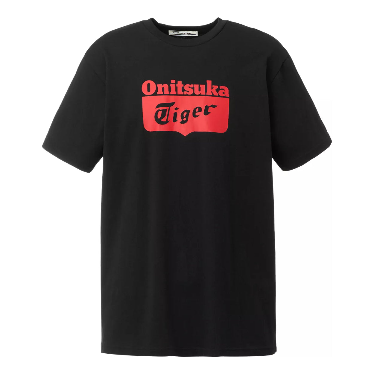 Onitsuka Tiger Logo T-Shirt 'Black Red' 2183B173-001