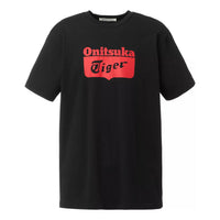 Onitsuka Tiger Logo T-Shirt 'Black Red' 2183B173-001