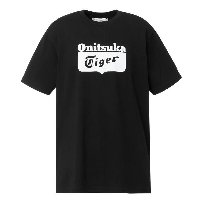 Onitsuka Tiger Logo T-Shirt 'Black White' 2183B173-002