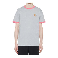 Onitsuka Tiger Graphic T-shirt 'Grey Pink' 2183B199-021