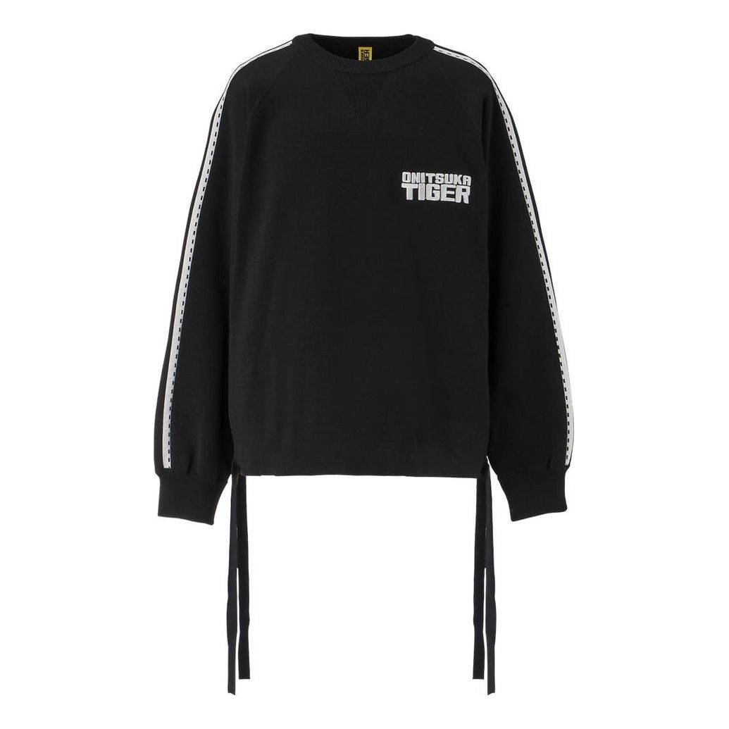 Onitsuka Tiger Knit Sweatshirt 'Black' 2183B266-001
