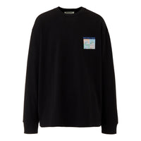 Onitsuka Tiger Graphic Long Sleeves T-Shirt 'Black Yellow' 2183B380-001