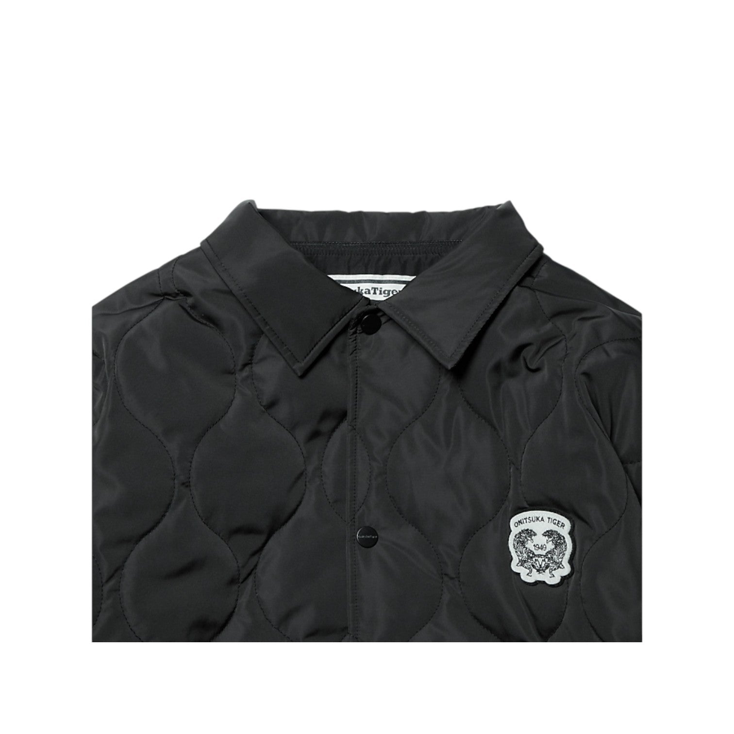 Onitsuka Tiger Quilted Jacket 'Black' 2183B416-002