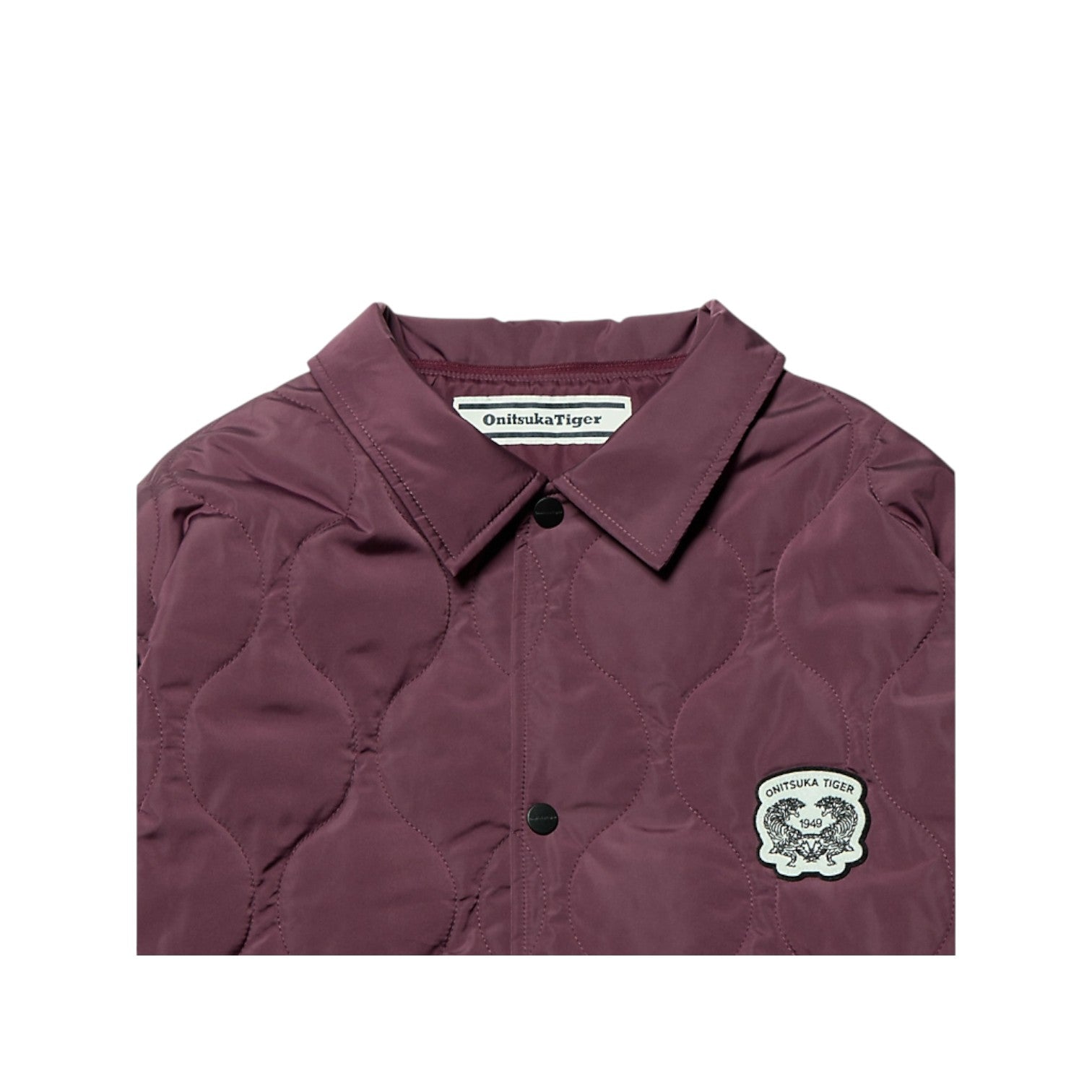 Onitsuka Tiger Quilted Jacket 'Burgundy Black' 2183B416-600