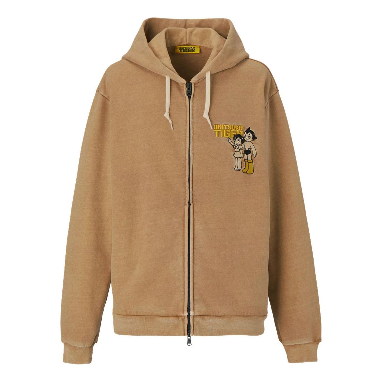 Onitsuka Tiger x Astro Boy Printed Zip Hoodie 'Brown' 2183B568-200