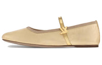 LOUIS VUITTON Romy Flat Mary Jane Shoes Women's Gold