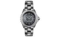 CHANEL J12 Wrist Watch Automatic Mechanical Movement Ceramic Strap Gray Dial Men's