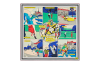 HERMES Silk Scarves Women's Multicolor
