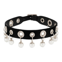 DIOR Metal Necklaces Women's Black