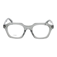 CELINE Acetate Square Eyeglass Frames Women's Gray