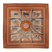 HERMES Cashmere Shawls Men's Multicolor