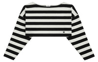 CELINE Crop Top Women's Black White