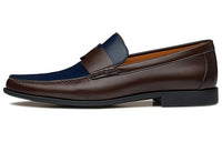 HERMES Duke Casual Single Shoes Men's Ebony Brown