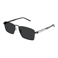 SAINT LAURENT Resin Irregular Shape Sunglasses Women's Black