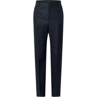 LOUIS VUITTON Silk And Cotton Blend Classic Pants