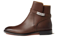 HERMES Fortune Ankle Boots Men's Brown
