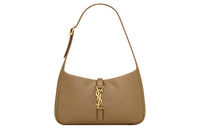 SAINT LAURENT Sheepskin Handbag, Shoulder Bag Women's Brown