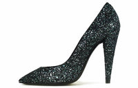 SAINT LAURENT Cone Heel High Heels Women's Green