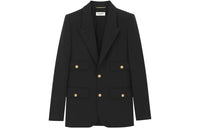 SAINT LAURENT SS23 Business Suit Coat Women's Black