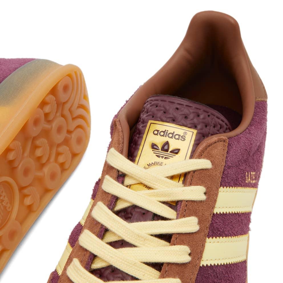 adidas Gazelle Indoor 'Maroon Almost Yellow' JI0324