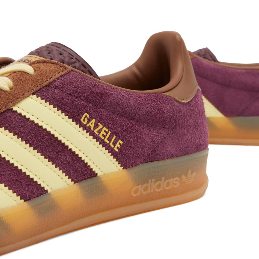 adidas Gazelle Indoor 'Maroon Almost Yellow' JI0324