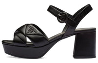 PRADA 65mm Quilted Leather Sandals
