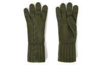 Loro Piana Knit Gloves Women's Green