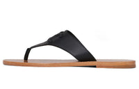 CELINE Triomphe Odor Resistant Flip Flops Women's Black