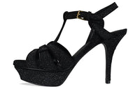 SAINT LAURENT Strap Sandals Women's Black