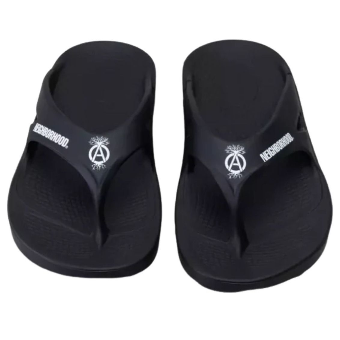 Oofos x Neighborhood SRL. OOriginal Flip Flop 'Black'	 22101OON-FW01