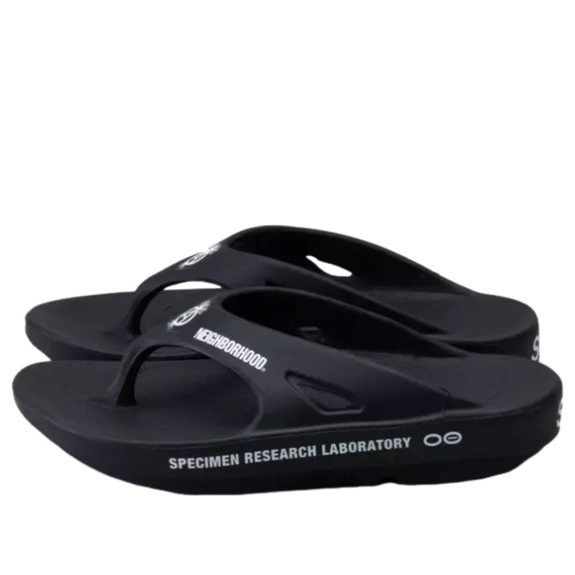 Oofos x Neighborhood SRL. OOriginal Flip Flop 'Black'	 22101OON-FW01