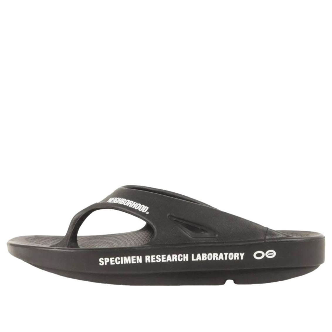 Oofos x Neighborhood SRL. OOriginal Flip Flop 'Black'	 22101OON-FW01