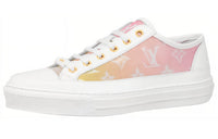 LOUIS VUITTON Stellar Low-Top Stylish Skateboarding Shoes Women's Light Pink