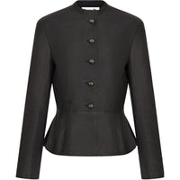 DIOR SS23 Leather Jacket Coat Women's Black