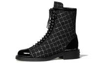 CHANEL Crew Martin Boot Women's Black