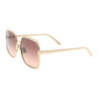 DIOR Metal Square Sunglasses Men's Gold