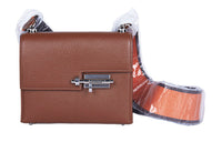 HERMES Verrou Goatskin Crossbody Bag, Shoulder Bag Mini Women's