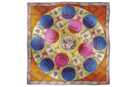 HERMES Silk Scarves Women's Multicolor