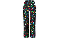 LOUIS VUITTON X Yayoi Kusama Painted Dots Pajama Pants Black