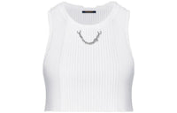 LOUIS VUITTON Ribbed Crop Top