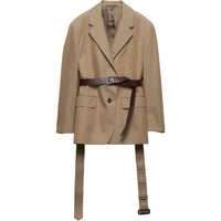 PRADA Single breasted Twill Blazer