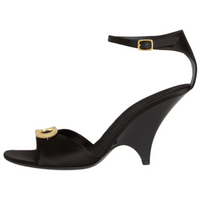Loro Piana Strap Sandals 8.5cm Women's Black