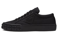 PRADA Wheel Re-Nylon Stylish Skateboarding Shoes Women's Black