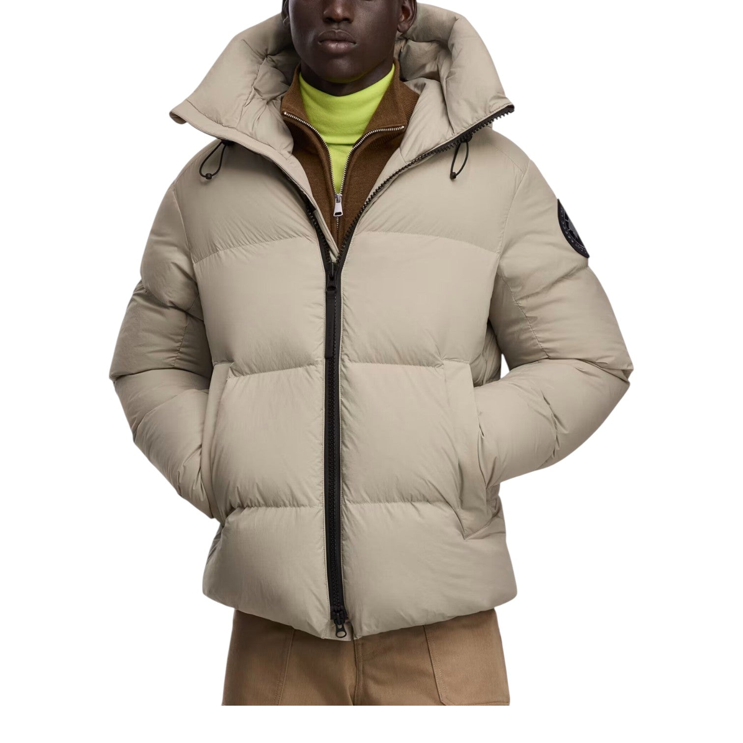 Canada Goose Crofton Puffer EnduraLuxe Black Label 'Limestone' 2282MB-32
