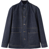 Loro Piana FW24 Denim Jacket Men's Dark Shadow Blue