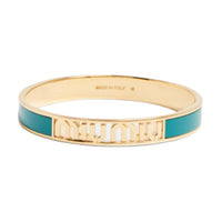 MIU MIU Enamel, Metal Bangles Women's Blue